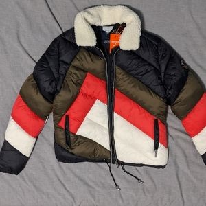 Superdry Colorblock Puffer Jacket